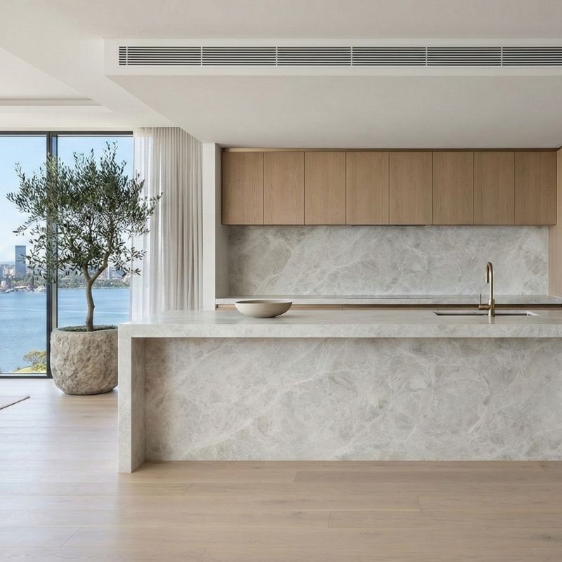 Loro White - Asetica Sintered Stone - Perth, Sydney & Melbourne